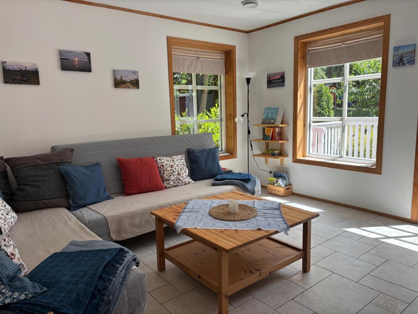 Toms Stuga Ferienwohnung Schoneiche ภายนอก รูปภาพ